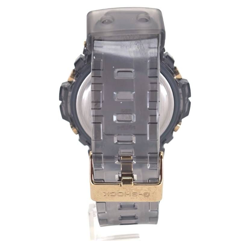 【美品】CASIO カシオ／G-SHOCK GD-X6900FB／クォーツ／樹脂／クリアブラック・ゴールド