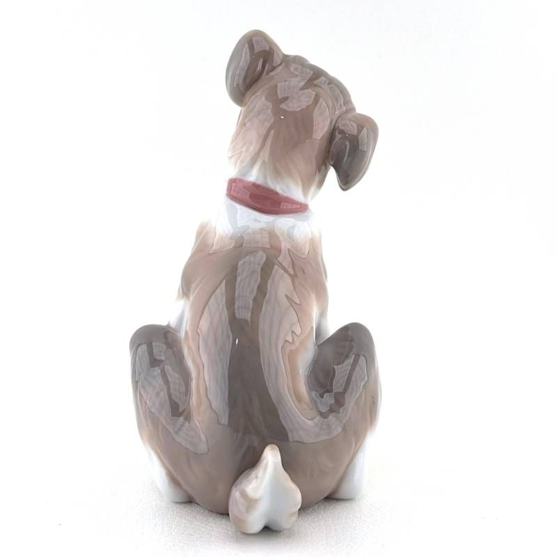 【美品】LLADRO リヤドロ／ニューフレンド New friend  犬とかたつむり 6211 フィギュリン／ポーセリン／マルチカラー