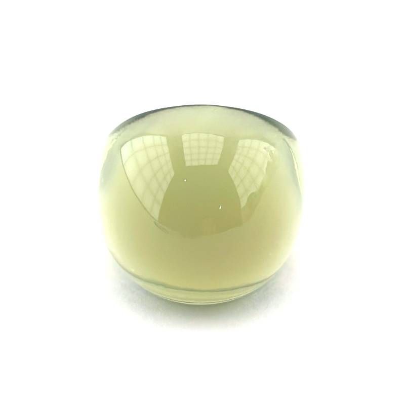 LALIQUE ラリック／カポジョン リング 指輪／クリスタルグラス／グリーン