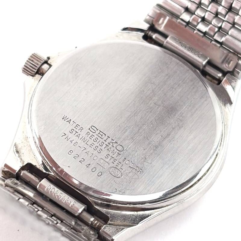 SEIKO セイコー／スピリット 7N48-7A10／クォーツ／ステンレス／シルバー・ホワイト