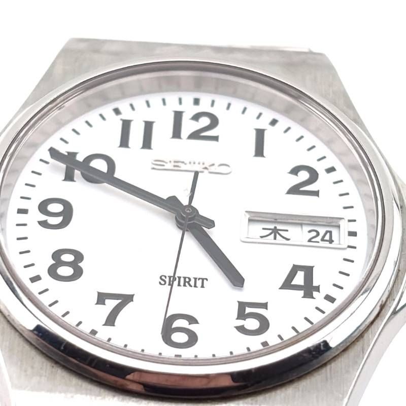 SEIKO セイコー／スピリット 7N48-7A10／クォーツ／ステンレス／シルバー・ホワイト