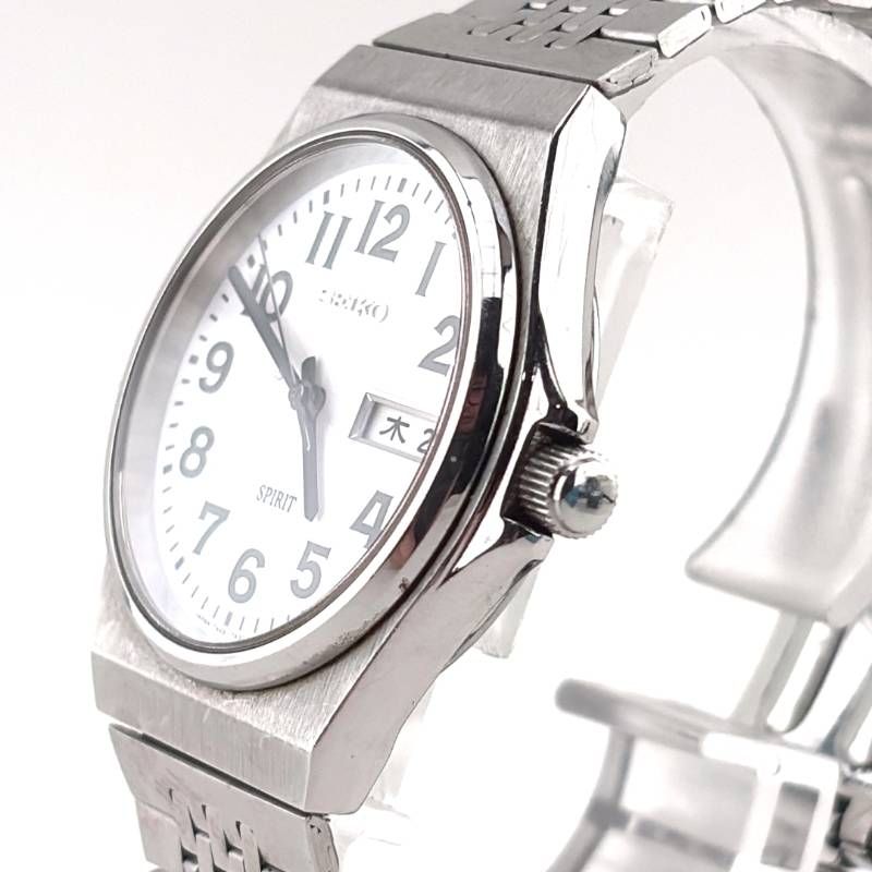 SEIKO セイコー／スピリット 7N48-7A10／クォーツ／ステンレス／シルバー・ホワイト