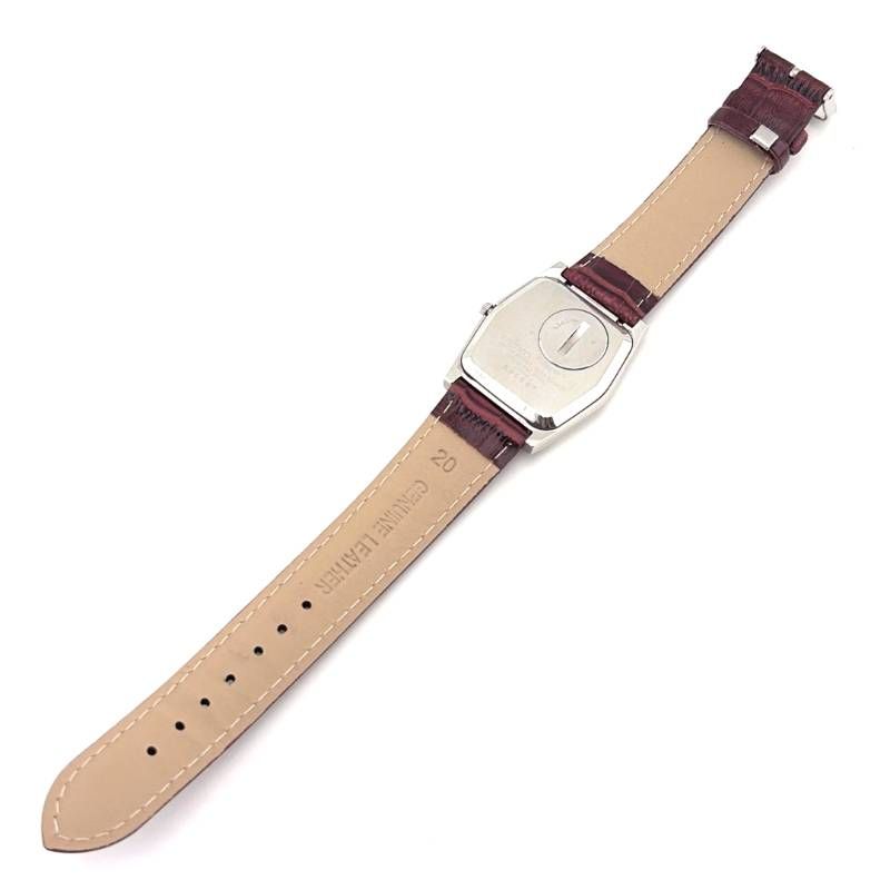 【電池交換済・ヴィンテージ・ベルト交換】SEIKO セイコー／ロードクオーツ 7853-5020／クォーツ／ステンレス・フェイクレザー／シルバー・ゴールド・ワインレッド