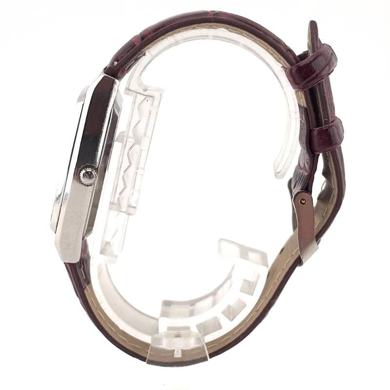 【電池交換済・ヴィンテージ・ベルト交換】SEIKO セイコー／ロードクオーツ 7853-5020／クォーツ／ステンレス・フェイクレザー／シルバー・ゴールド・ワインレッド