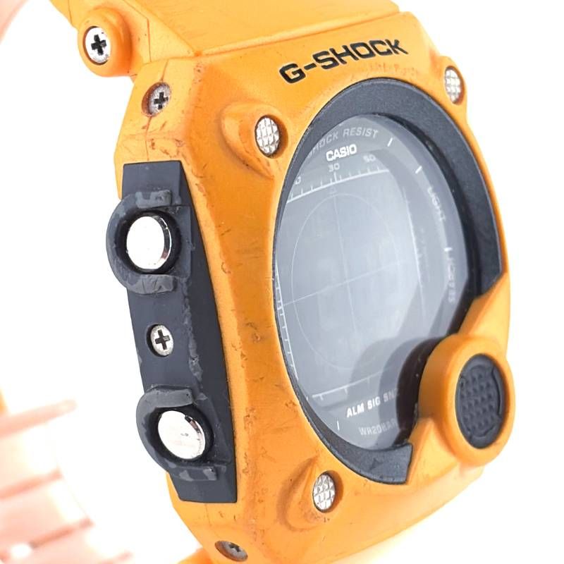 【希少】CASIO カシオ／G-SHOCK G-8000F スナイパーモデル／クォーツ／樹脂／イエロー・ブラック
