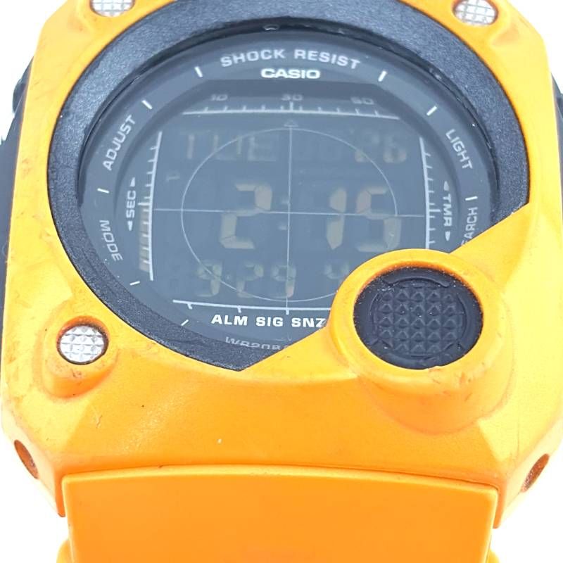 【希少】CASIO カシオ／G-SHOCK G-8000F スナイパーモデル／クォーツ／樹脂／イエロー・ブラック