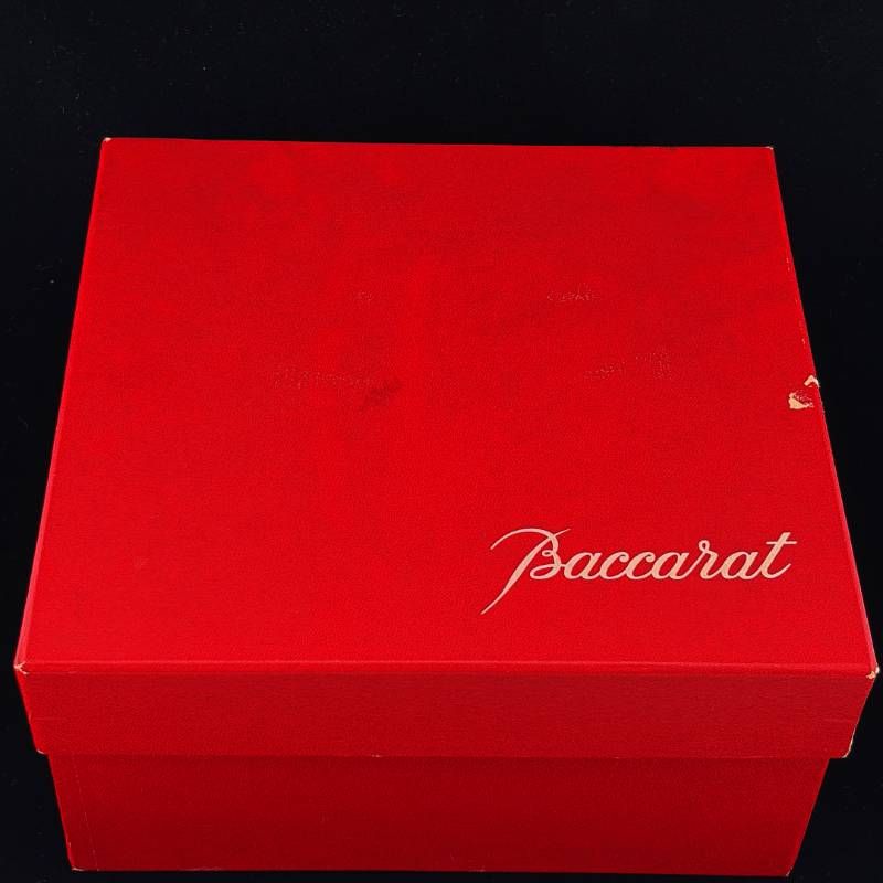 【美品・箱付き】BACCARAT バカラ／マッセナ ペア ワイングラス／クリスタルグラス／クリア／BC683