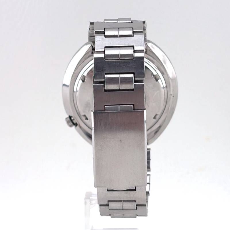 【希少・ヴィンテージ・訳あり】SEIKO セイコー／セイコー5 UFOケース 6106-6430／自動巻き／ステンレス／シルバー・ブラック