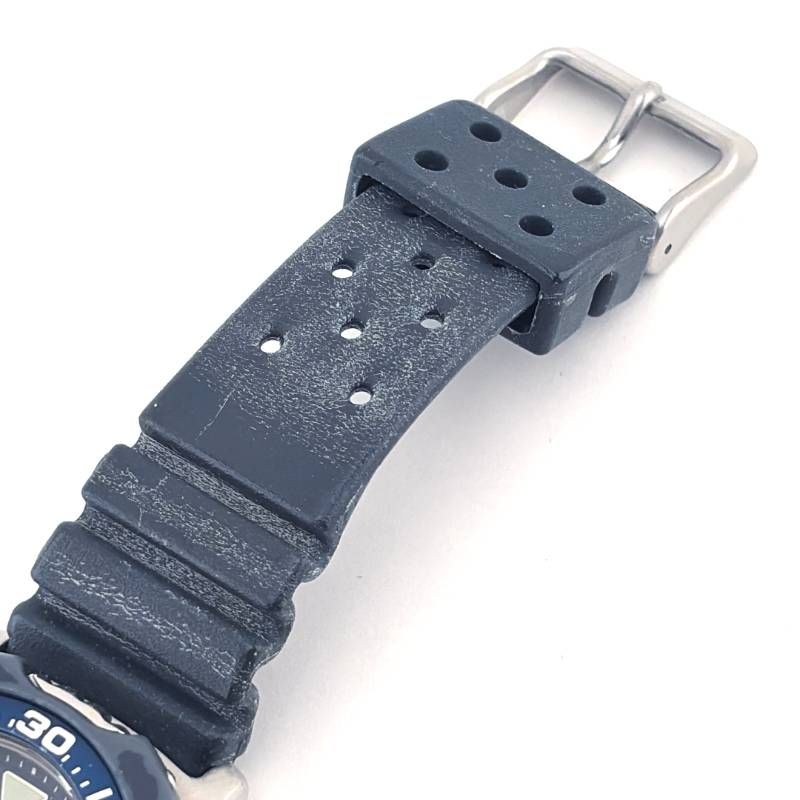 SEIKO セイコー／ダイバーズ スターフィッシュ ペプシベゼル 7N36-6A0A／クォーツ／ステンレス・ラバー／シルバー・ブラック