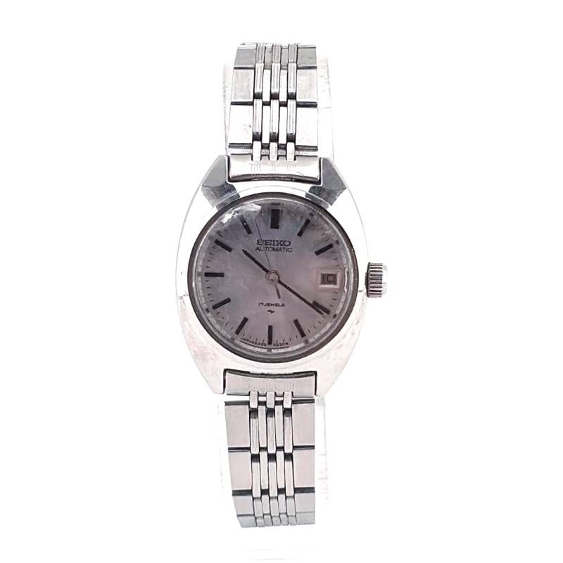 【ヴィンテージ】SEIKO セイコー／レディース 2205-0050／自動巻き／ステンレス／シルバー