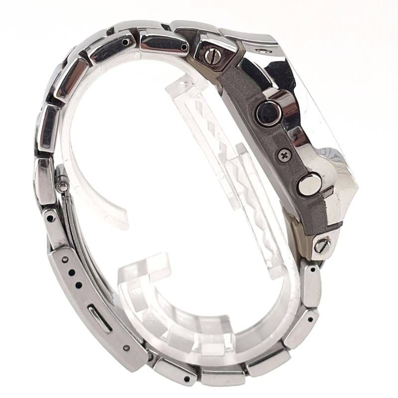 【美品】CASIO カシオ／G-SHOCK G-011D-1AJF／クォーツ／ステンレス／シルバー・ブラック