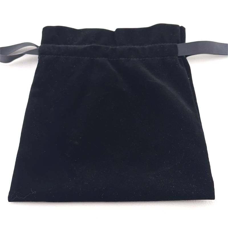 【美品】ALEXANDRE DE PARIS アレクサンドルドゥパリ／カチューシャ用 保管袋／パイル／ブラック