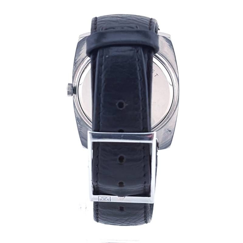 【ヴィンテージ】TISSOT ティソ／ヴィソデート シースターセブン 315T／自動巻き／ステンレス・レザー／シルバー・ブラック