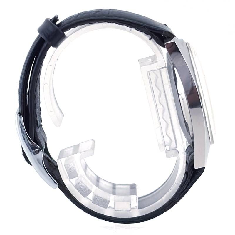 【ヴィンテージ】TISSOT ティソ／ヴィソデート シースターセブン 315T／自動巻き／ステンレス・レザー／シルバー・ブラック