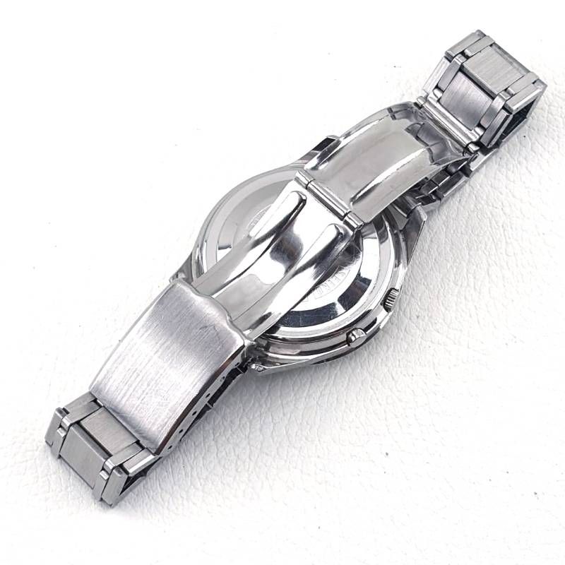 【ヴィンテージ・ケース付き】SEIKO セイコー／セイコー 5 スポーツマチック デラックス フルーテッドベゼル 7619-7050／自動巻き／ステンレス／シルバー