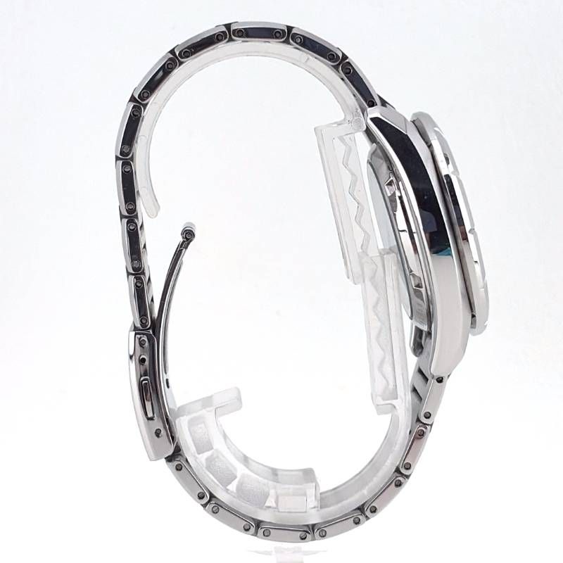 【美品・ケース・取説・保証書（無効）付き】SEIKO セイコー／セイコー プレザージュ オープンハート SARY053 4R38-00F0／自動巻き／ステンレス／シルバー・ダークブルー
