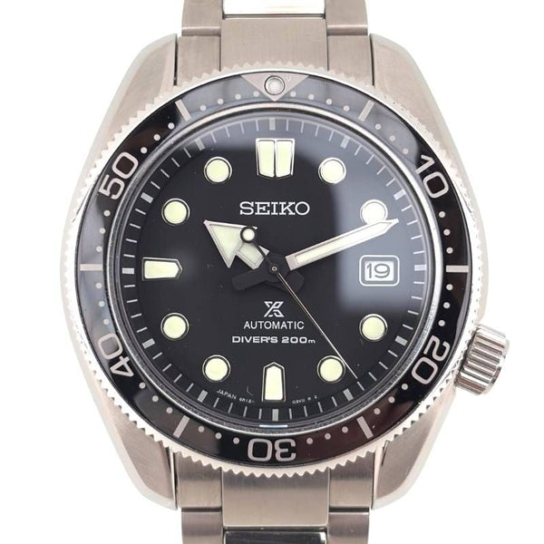 【美品】SEIKO セイコー／プロスペックス メカニカル ダイバースキューバ SBDC061 6R15-04G0／自動巻き／ステンレス／シルバー・ブラック