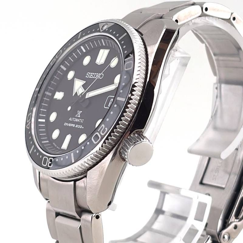 【美品】SEIKO セイコー／プロスペックス メカニカル ダイバースキューバ SBDC061 6R15-04G0／自動巻き／ステンレス／シルバー・ブラック