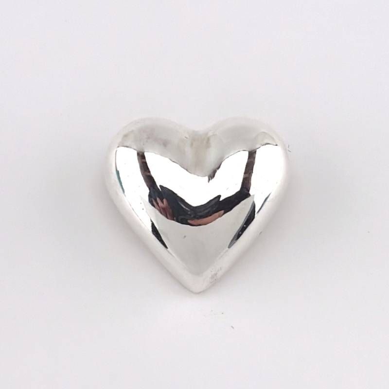 【ヴィンテージ・美品・箱・保管袋付き】TIFFANY & CO. ティファニー／ハートモチーフ ブローチ／SV925／シルバー