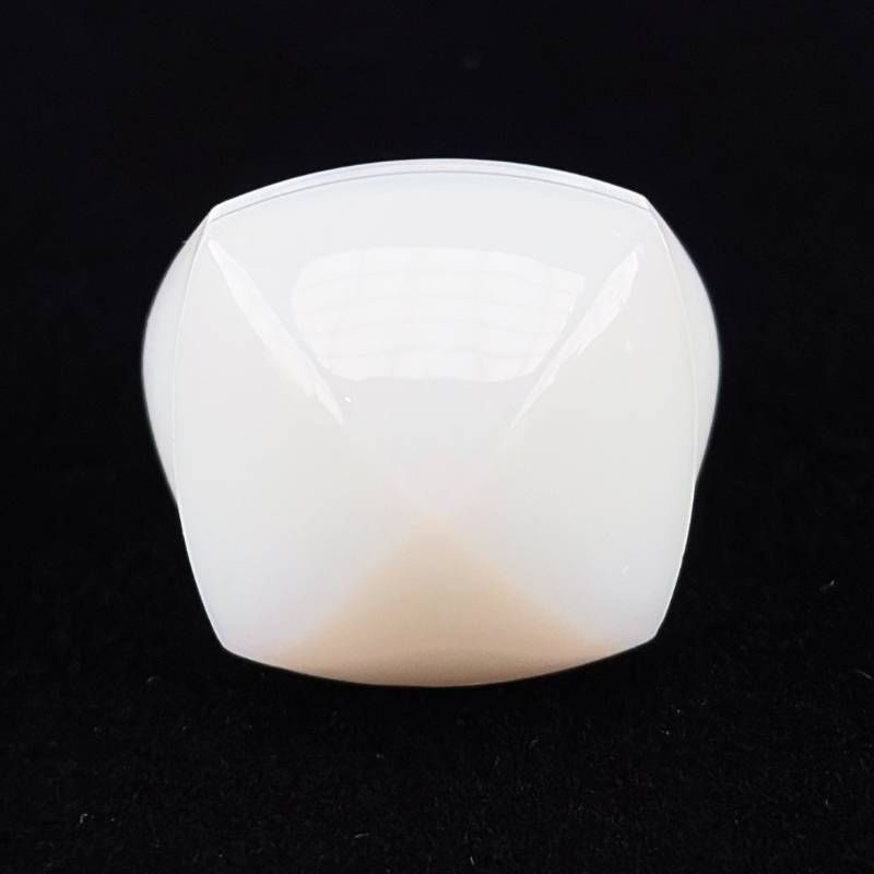 【希少・美品】BACCARAT バカラ／メディチ リング／約15号／クリスタルグラス／ホワイト／BC690