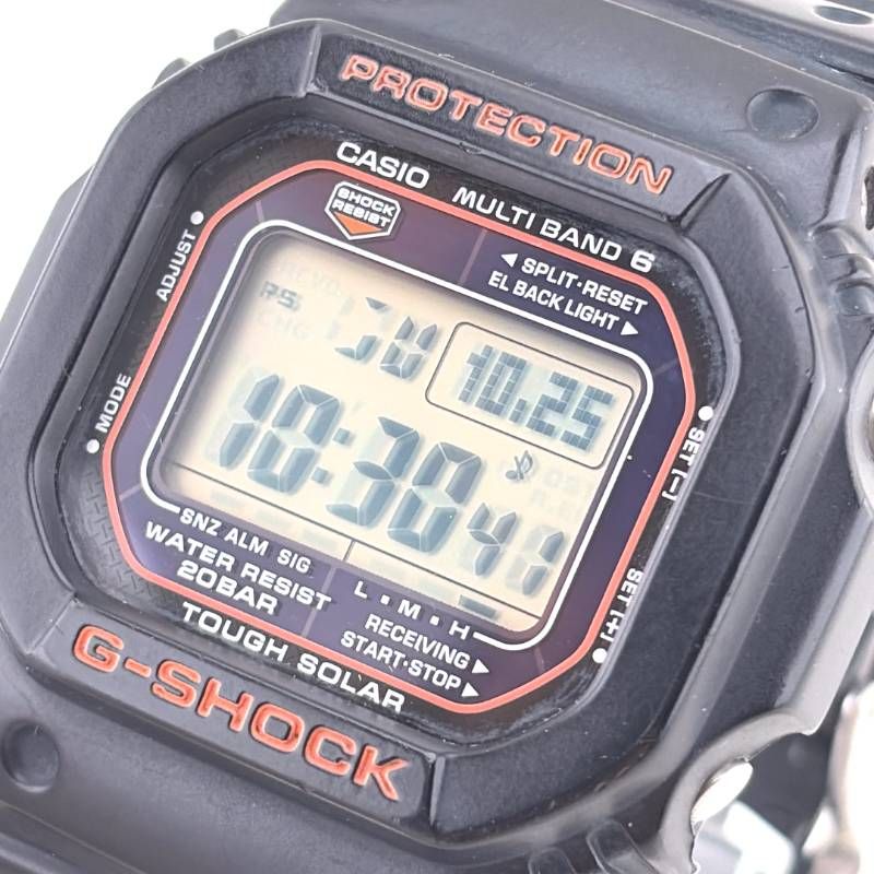 【訳あり・売り切り】CASIO カシオ／G-SHOCK GW-M5610R／ソーラークォーツ／樹脂／ブラック・グレー