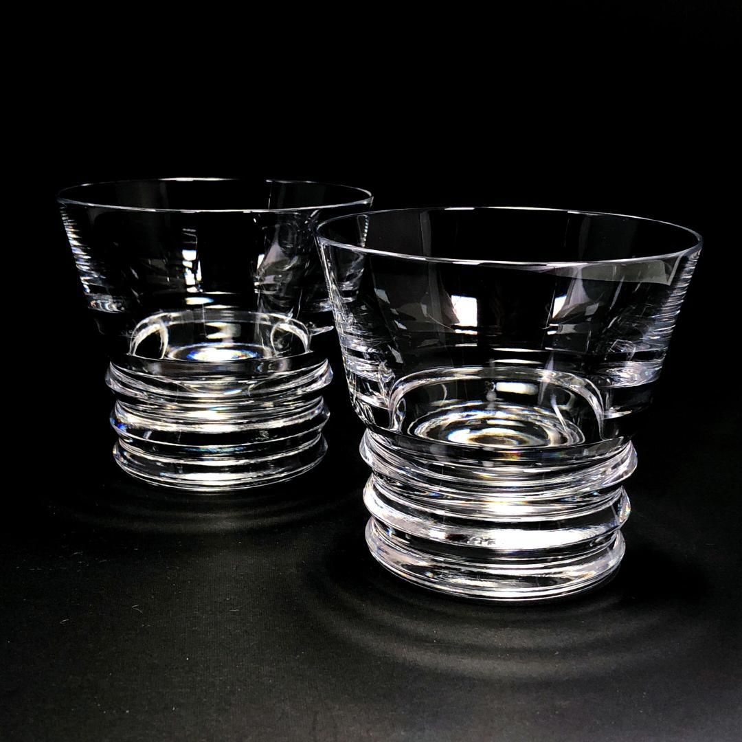 Baccarat バカラ／ベガ ペア タンブラー／クリスタルグラス／クリア／BC315