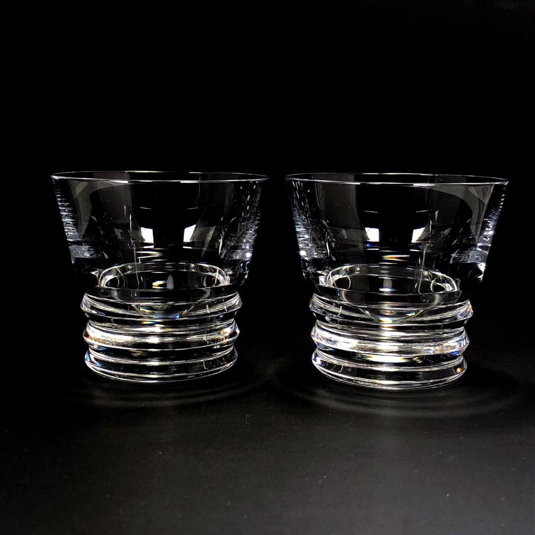 Baccarat バカラ／ベガ ペア タンブラー／クリスタルグラス／クリア／BC315