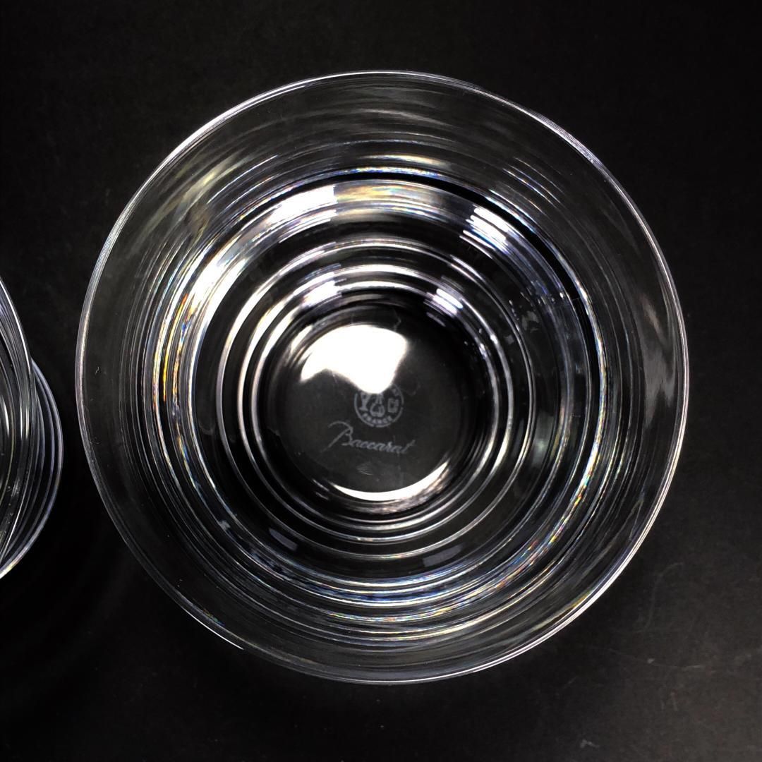 Baccarat バカラ／ベガ ペア タンブラー／クリスタルグラス／クリア／BC315