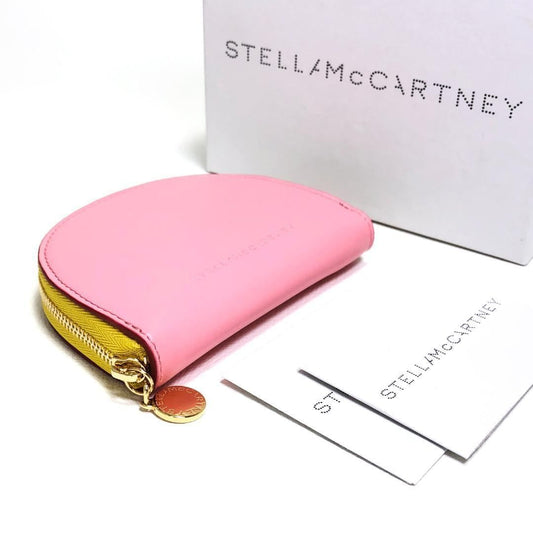 【美品・箱付き】Stella McCartney ステラマッカートニー／レディース コインケース／700258 W8857／ポリウレタン・ポリエステル／ピンク