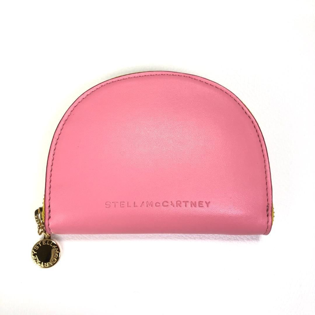 【美品・箱付き】Stella McCartney ステラマッカートニー／レディース コインケース／700258 W8857／ポリウレタン・ポリエステル／ピンク