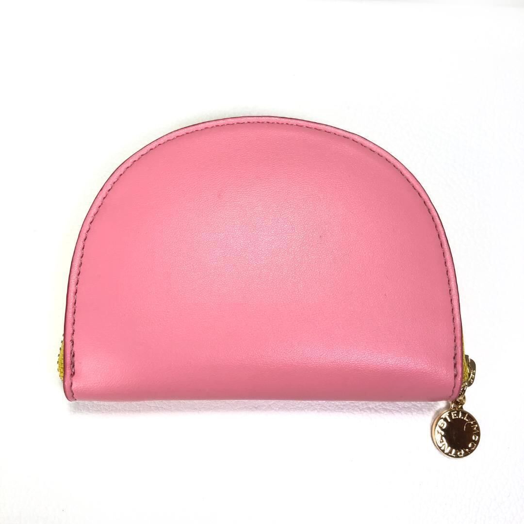 【美品・箱付き】Stella McCartney ステラマッカートニー／レディース コインケース／700258 W8857／ポリウレタン・ポリエステル／ピンク