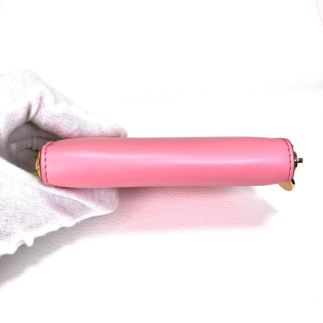 【美品・箱付き】Stella McCartney ステラマッカートニー／レディース コインケース／700258 W8857／ポリウレタン・ポリエステル／ピンク