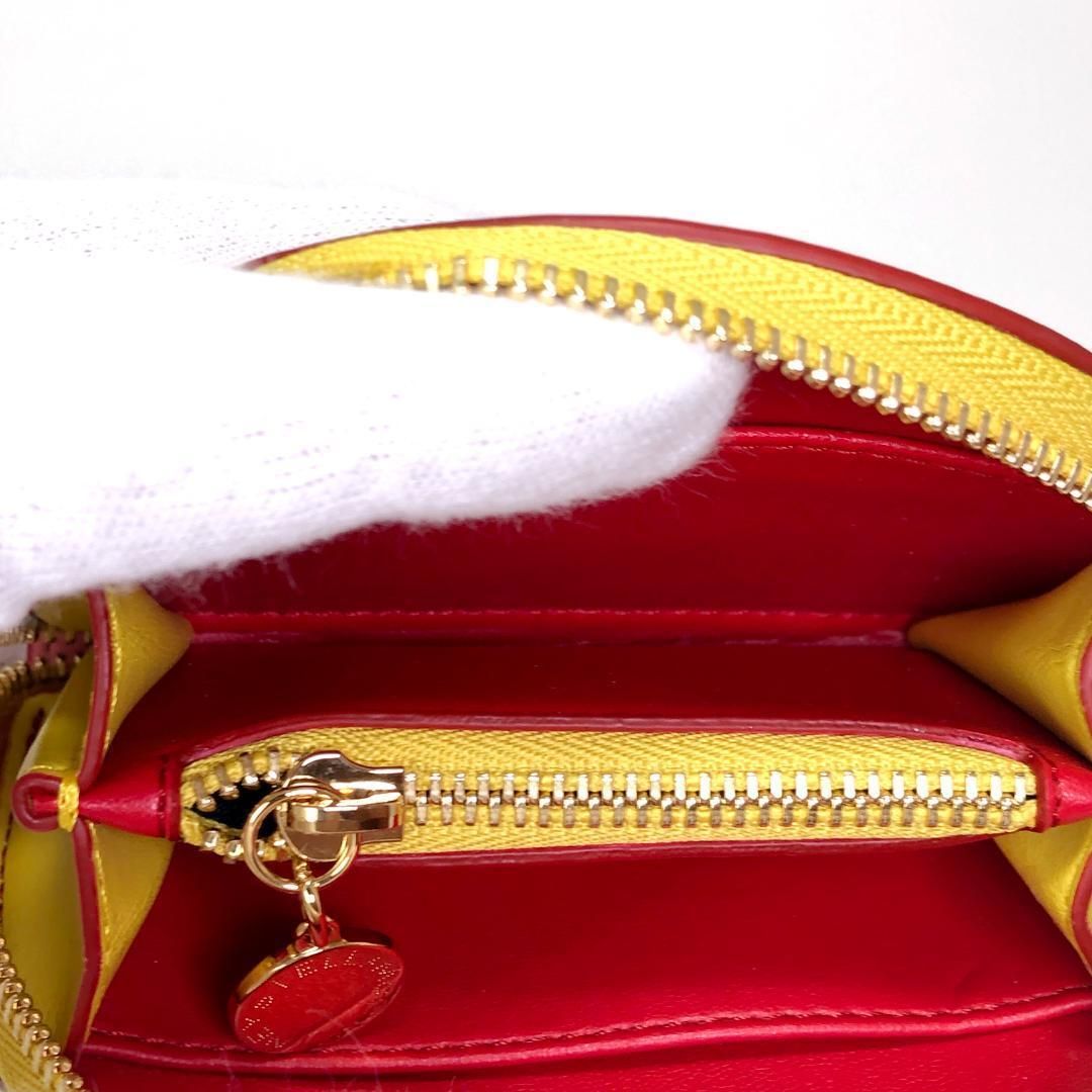【美品・箱付き】Stella McCartney ステラマッカートニー／レディース コインケース／700258 W8857／ポリウレタン・ポリエステル／ピンク