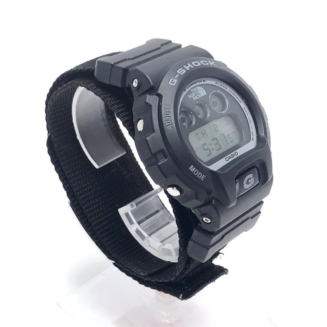 【美品・箱付】CASIO カシオ／G-SHOCK THE NORTH FACE Supreme コラボ DW-6900NS／クォーツ／樹脂／ブラック