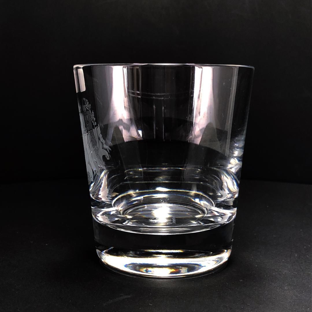 【美品・箱付き】Baccarat バカラ／バカラ村 紋章 パーフェクション タンブラー／クリスタルグラス／クリア／BC347