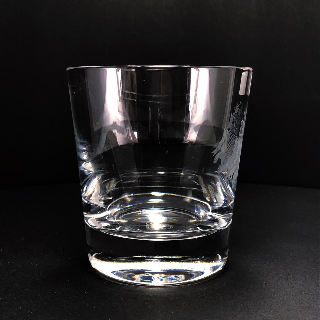 【美品・箱付き】Baccarat バカラ／バカラ村 紋章 パーフェクション タンブラー／クリスタルグラス／クリア／BC347