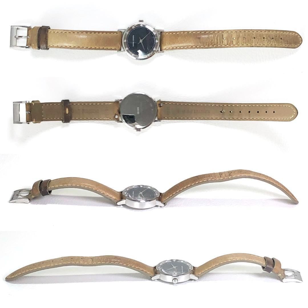 Georg Jensen ジョージジェンセン／コッペルウォッチ 424／クォーツ／12ポイントダイヤ シェル文字盤／ステンレス