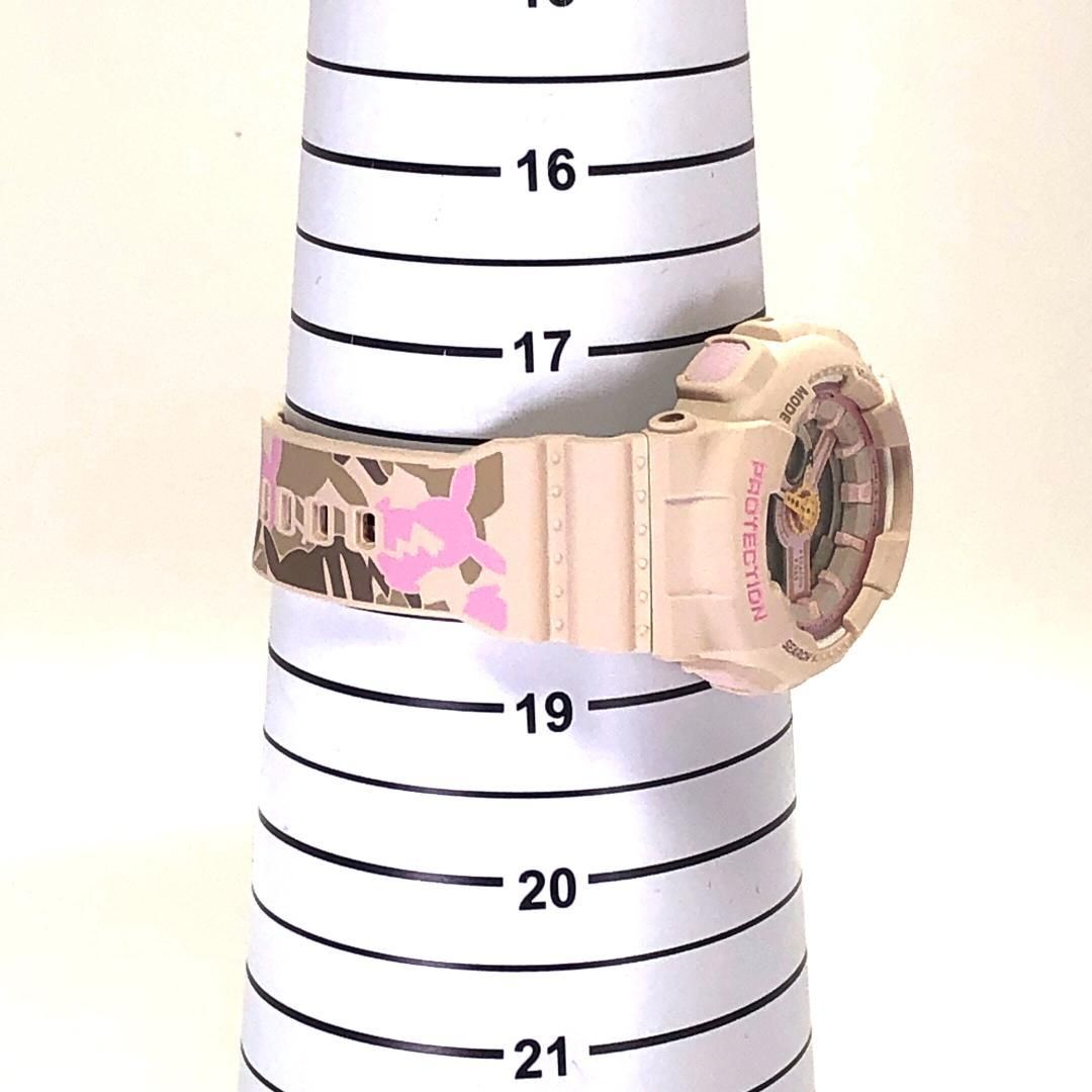 【美品】CASIO カシオ／Baby-G ピカチュウコラボ BA-110PKC-4AJR／クォーツ／POKEMON ポケモン／樹脂／ピンク