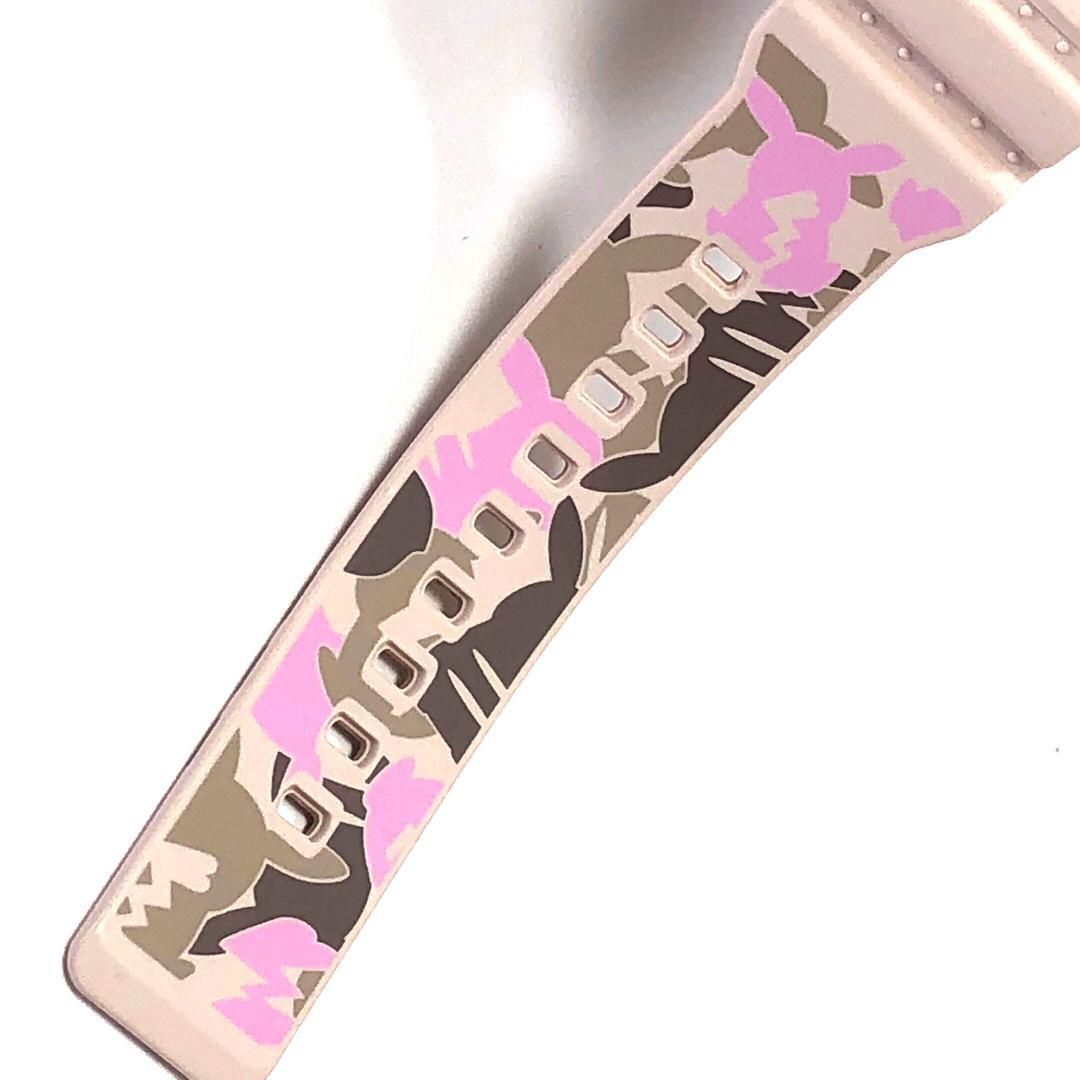 【美品】CASIO カシオ／Baby-G ピカチュウコラボ BA-110PKC-4AJR／クォーツ／POKEMON ポケモン／樹脂／ピンク