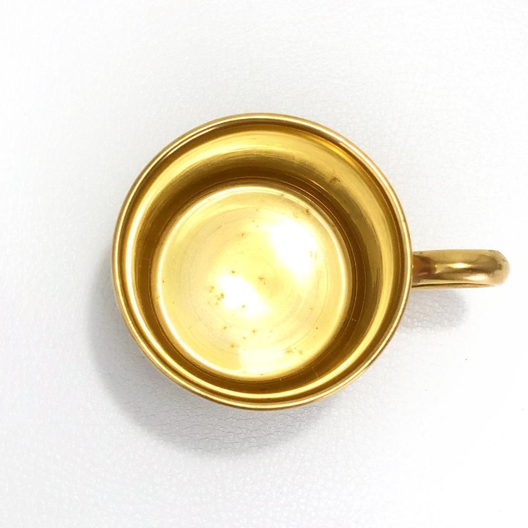 【希少・美品】Noritake ノリタケ／スタジオコレクション 金彩 カップ＆ソーサー／陶器／レッド ゴールド