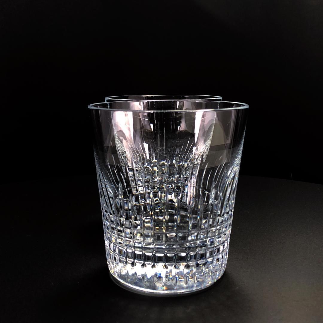 【美品・箱付き】Baccarat バカラ／ナンシー ペア タンブラー／グラス／クリア／BC311