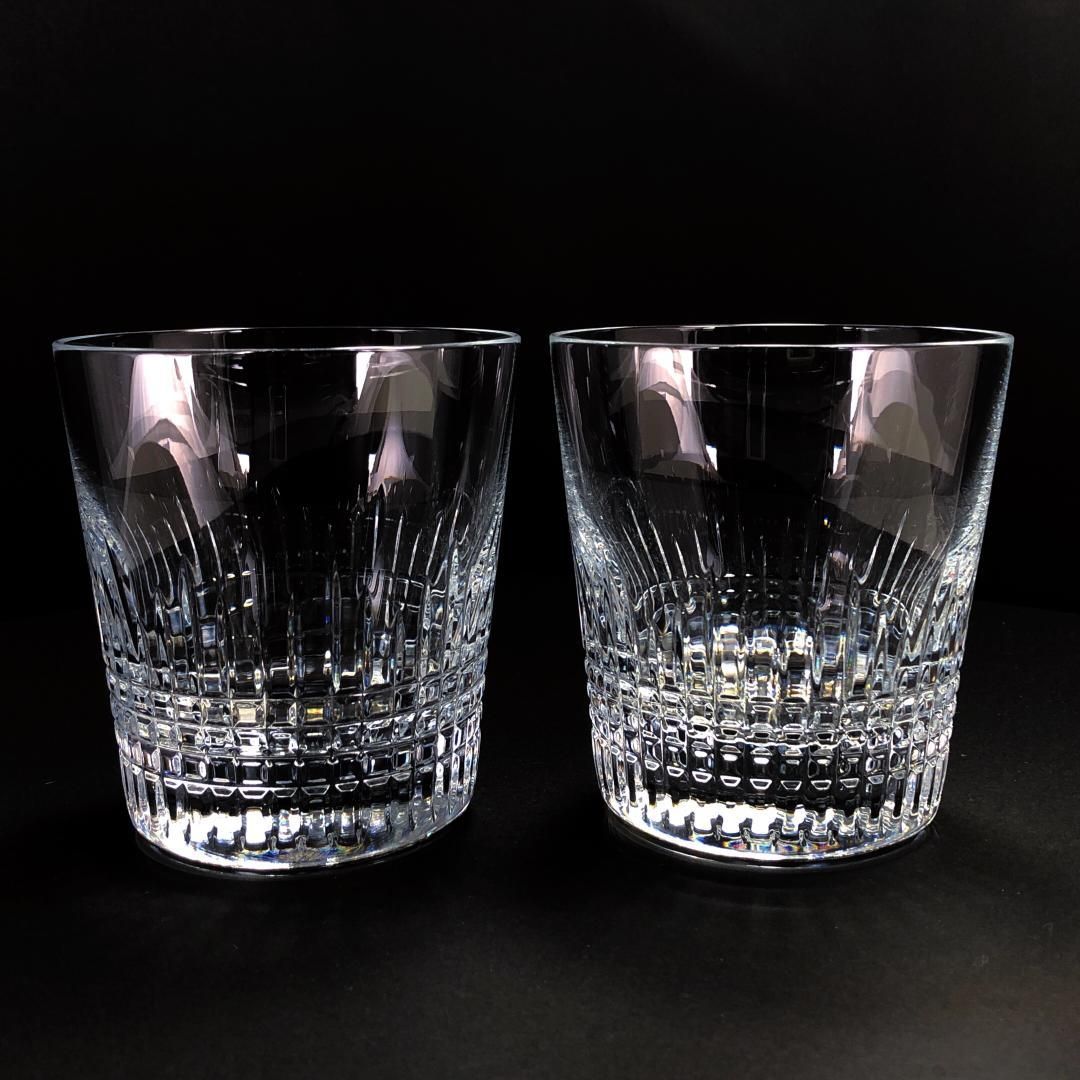 【美品・箱付き】Baccarat バカラ／ナンシー ペア タンブラー／グラス／クリア／BC311