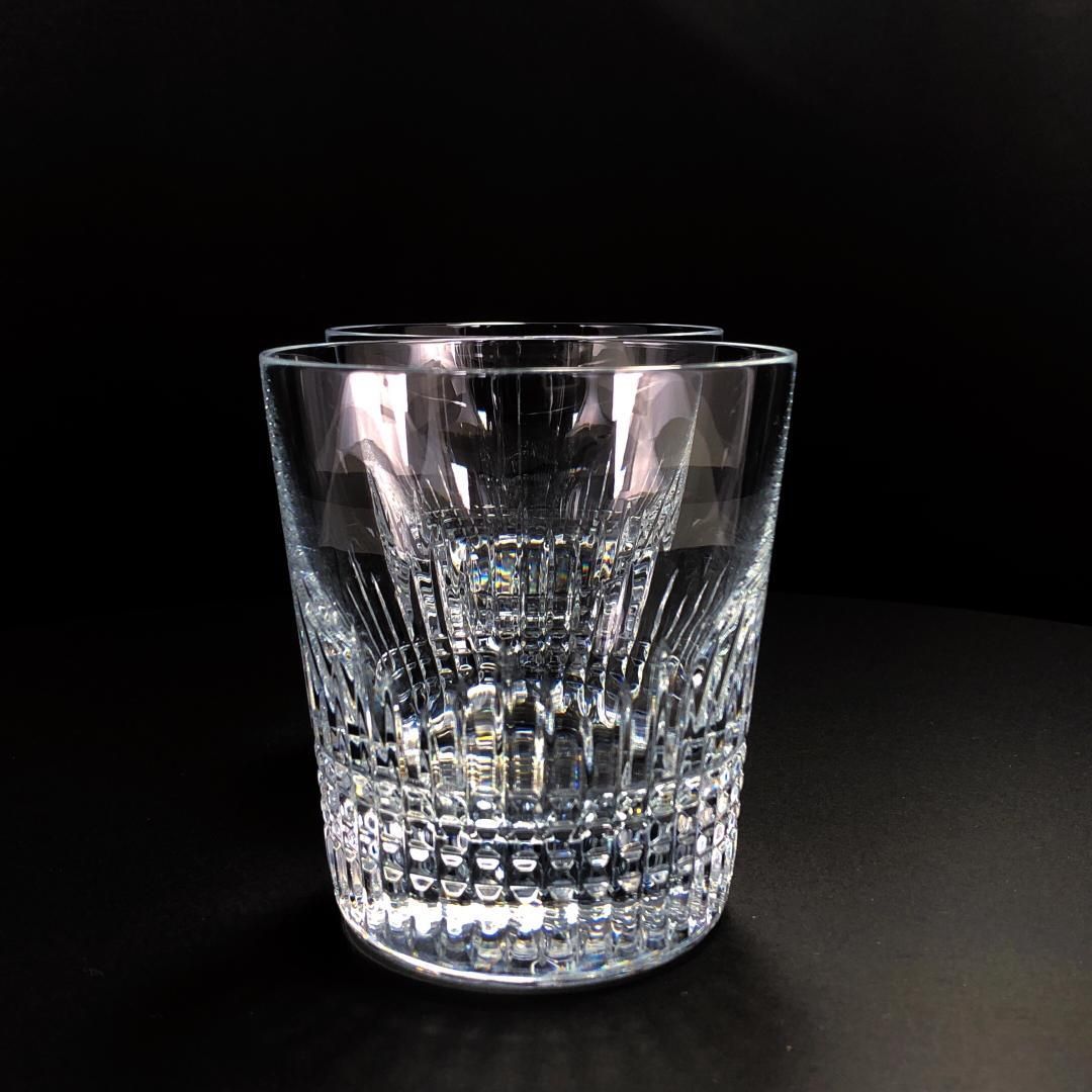 【美品・箱付き】Baccarat バカラ／ナンシー ペア タンブラー／グラス／クリア／BC311