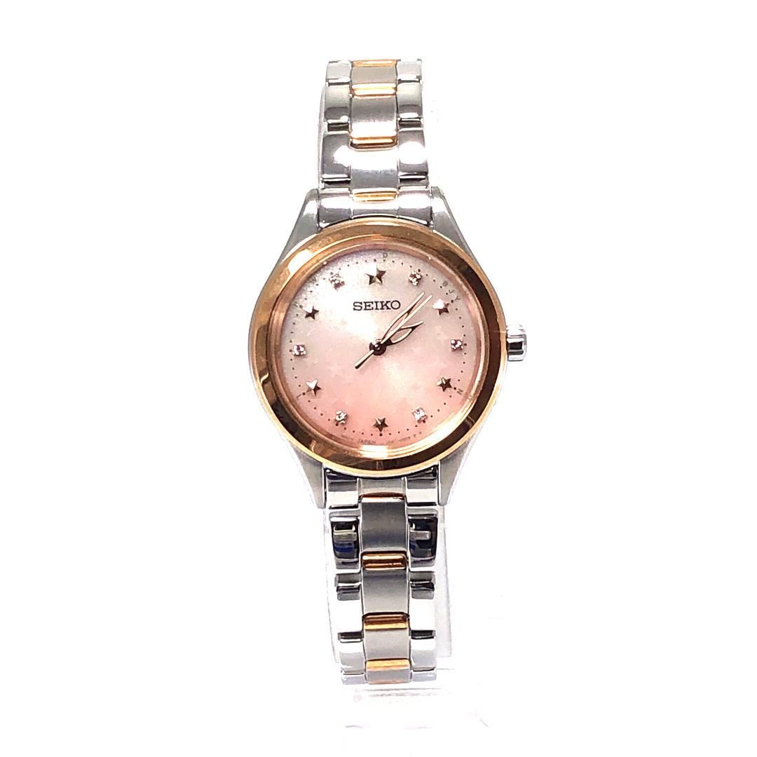【美品・箱付き】SEIKO セイコー／SE スターインデックス／ソーラークォーツ／ステンレス