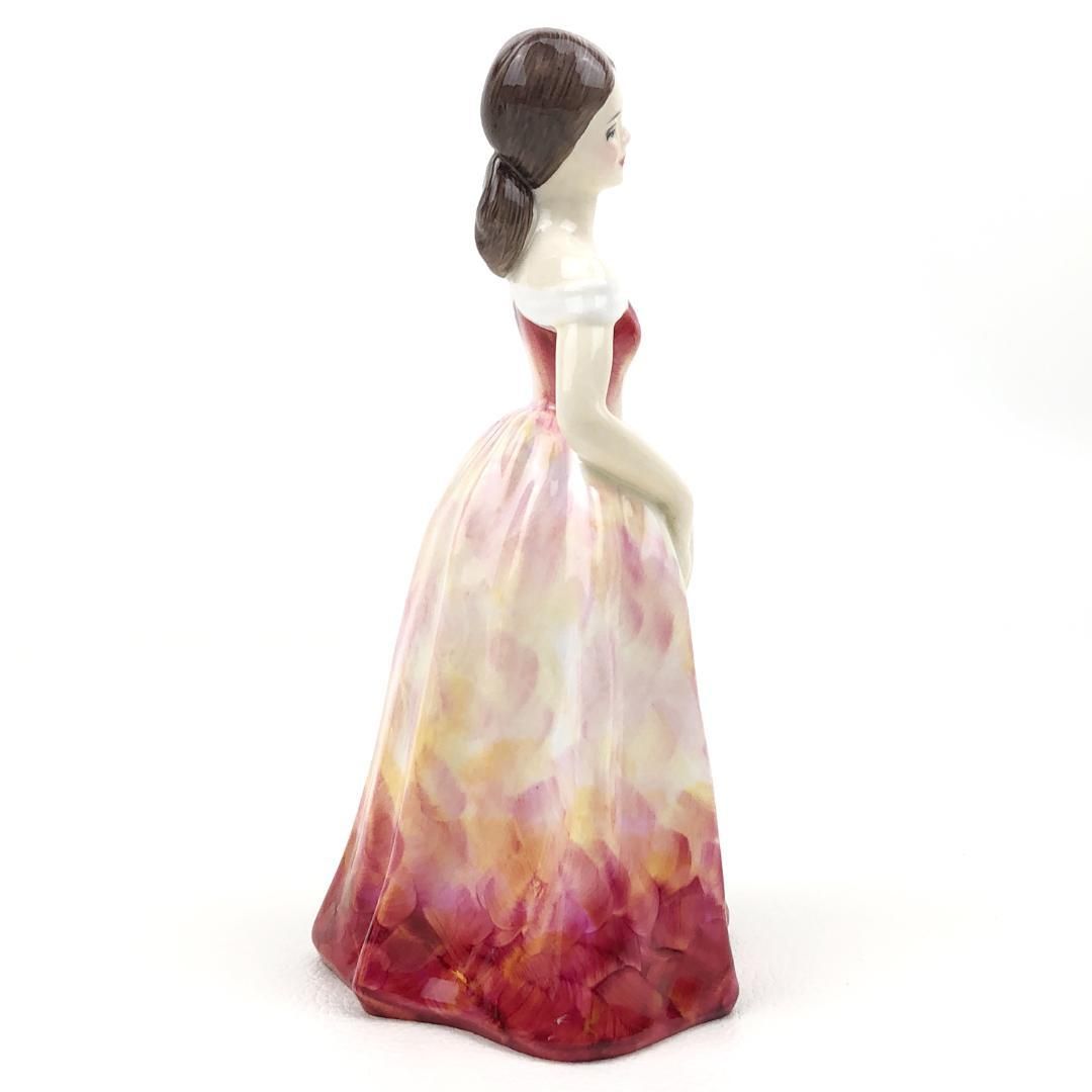 【1976年製】フランチェスカ／陶器製人形 イギリス製 女性 人形／ボーンチャイナ／マルチカラー