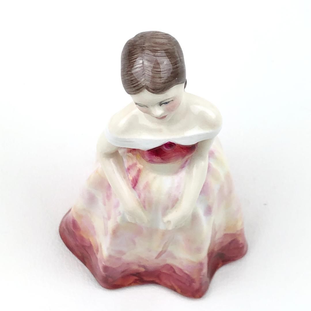 【1976年製】フランチェスカ／陶器製人形 イギリス製 女性 人形／ボーンチャイナ／マルチカラー