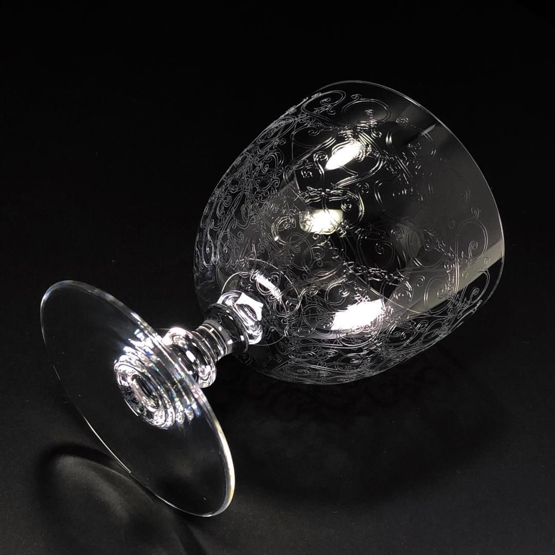 【美品】Baccarat バカラ／ローハン ワイングラス／クリスタルグラス／クリア／BC321