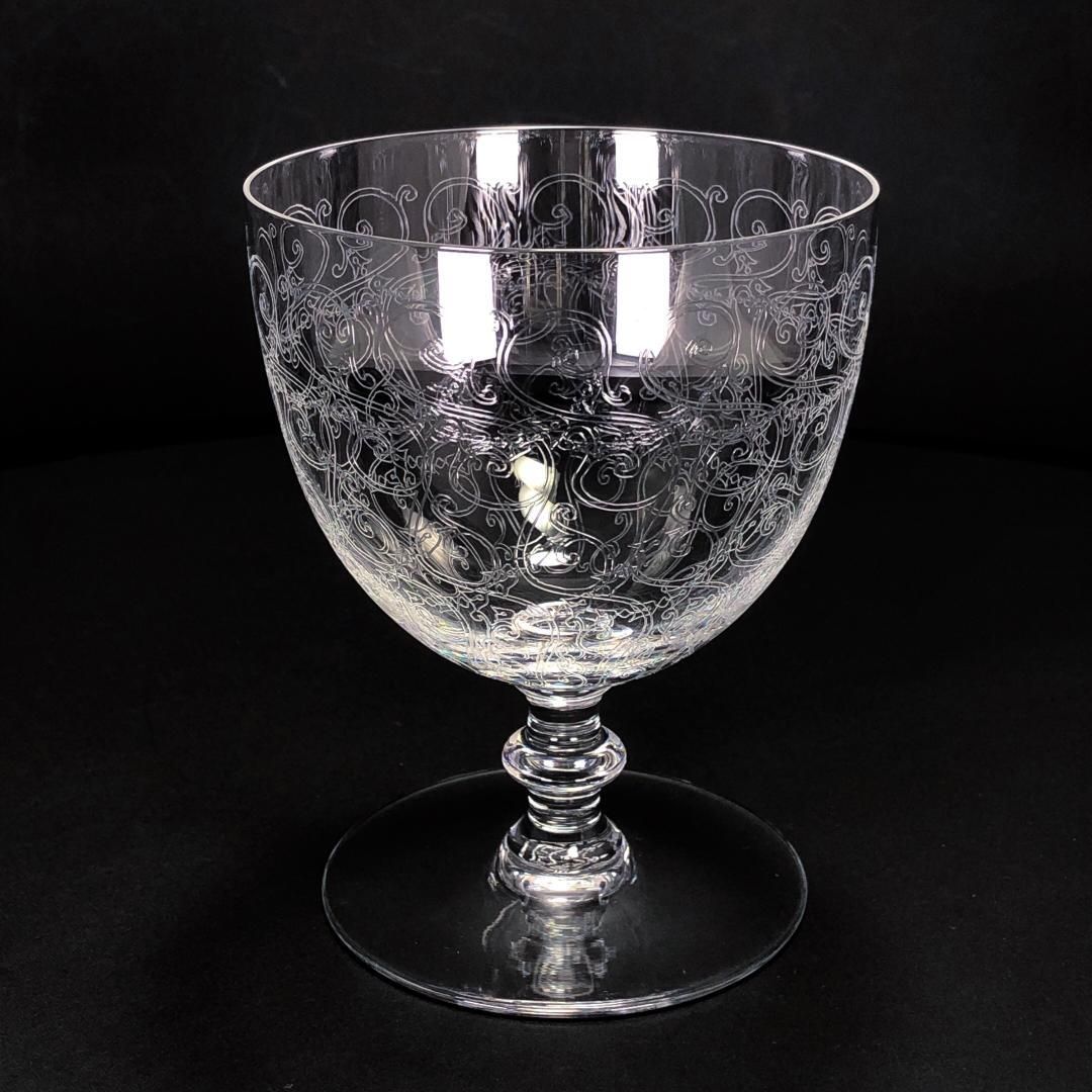【美品】Baccarat バカラ／ローハン ワイングラス／クリスタルグラス／クリア／BC321