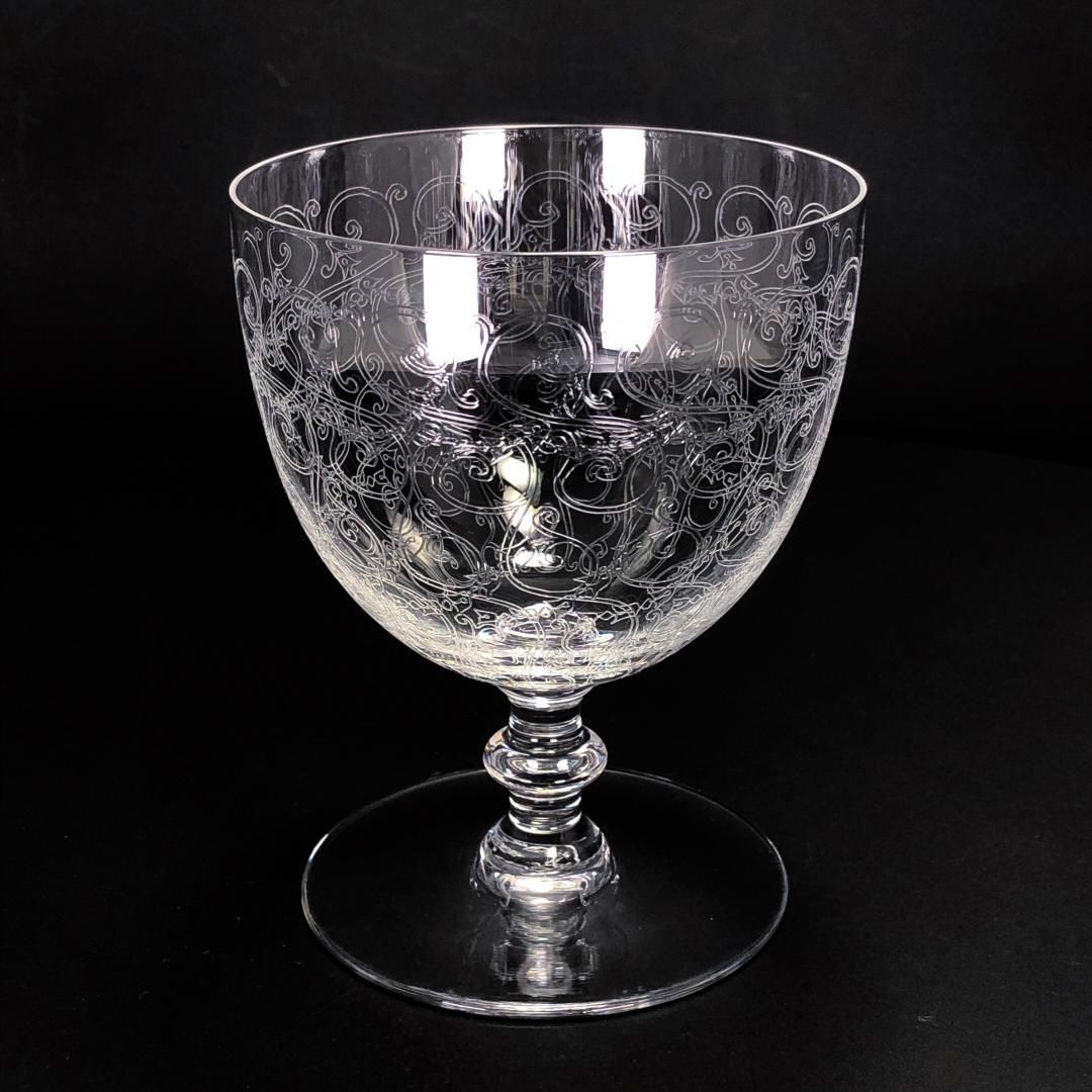 【美品】Baccarat バカラ／ローハン ワイングラス／クリスタルグラス／クリア／BC321
