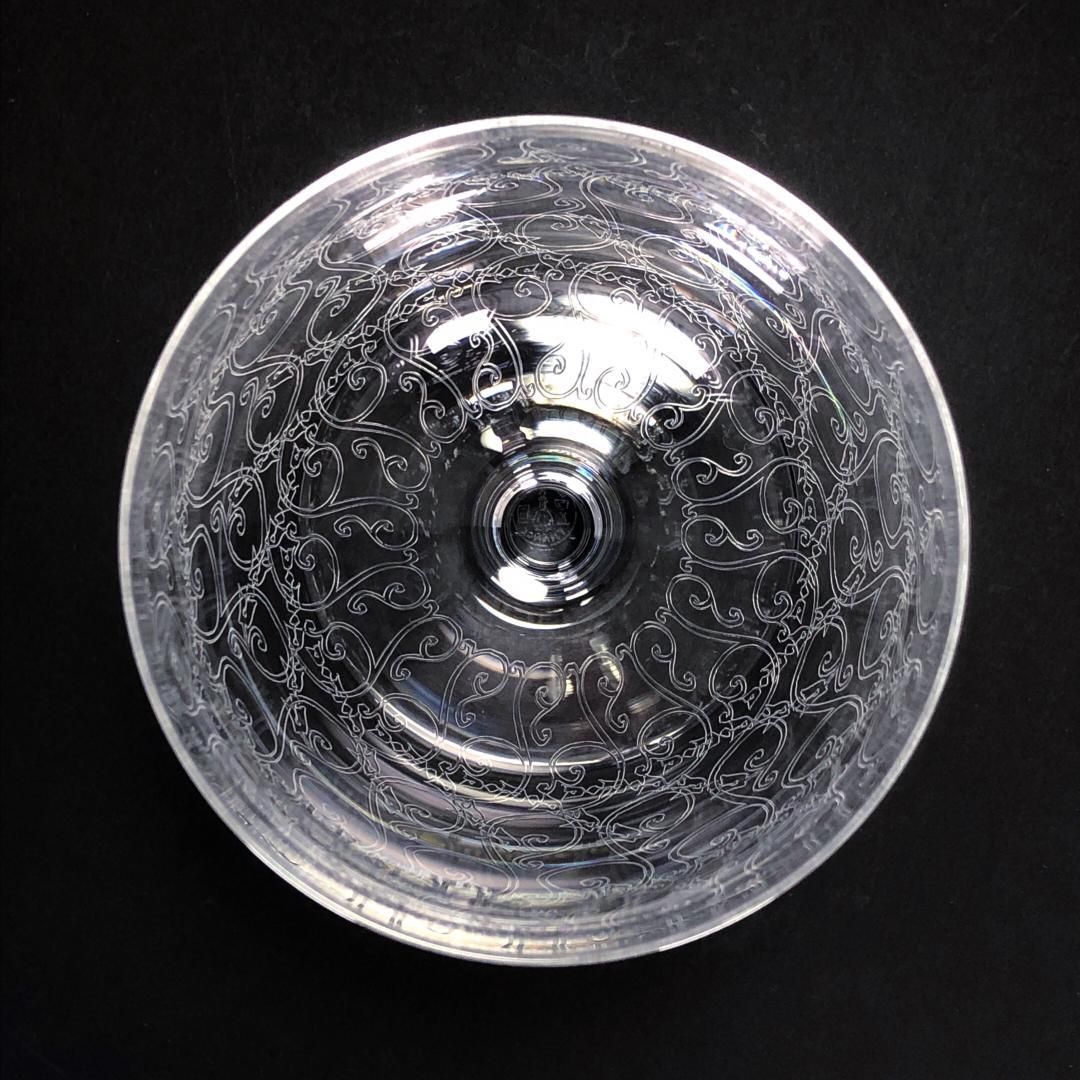【美品】Baccarat バカラ／ローハン ワイングラス／クリスタルグラス／クリア／BC321